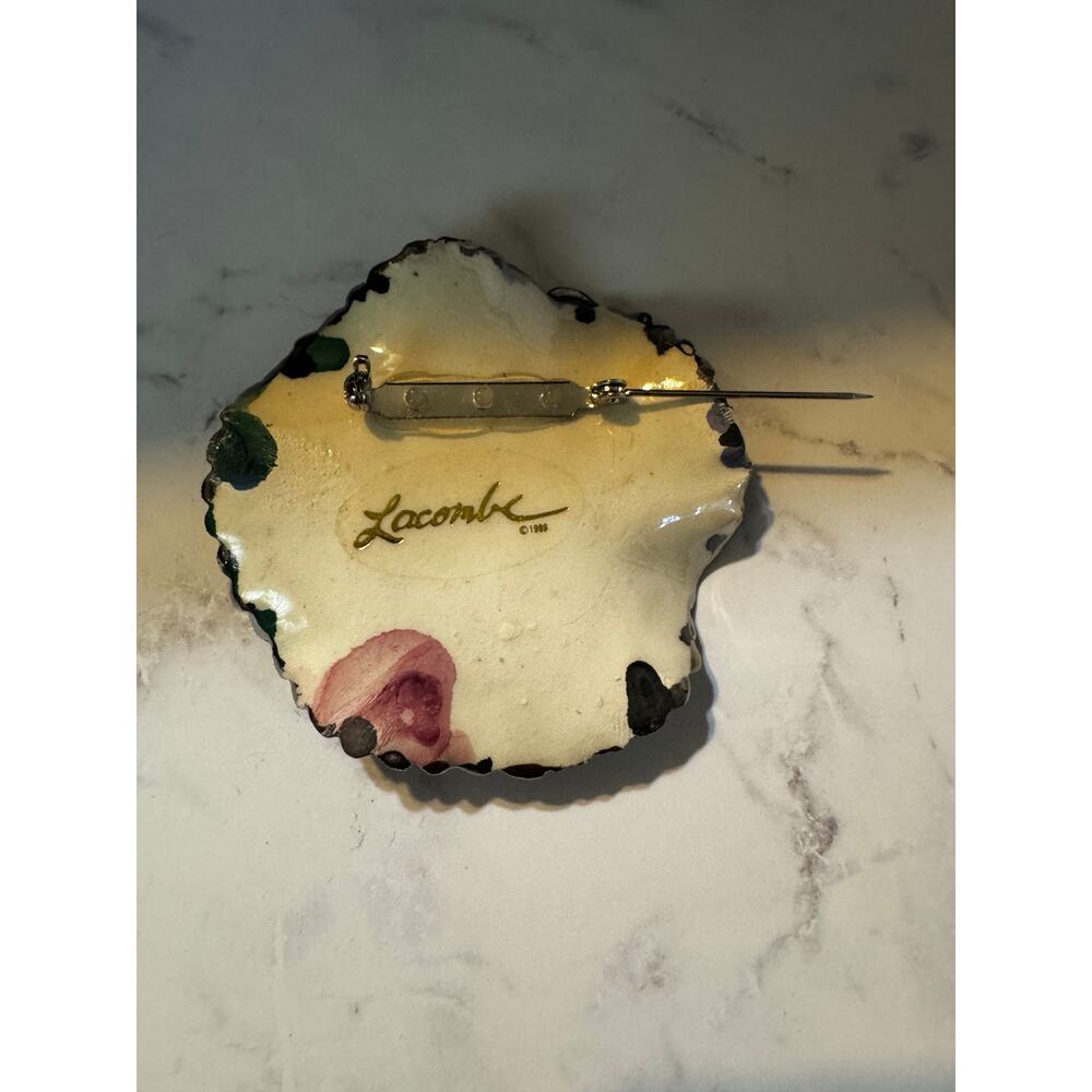 Vintage Amy Lacombe Wearable Art Abstract Avant Garde Brooch Pin Signed - Picture 4 of 7